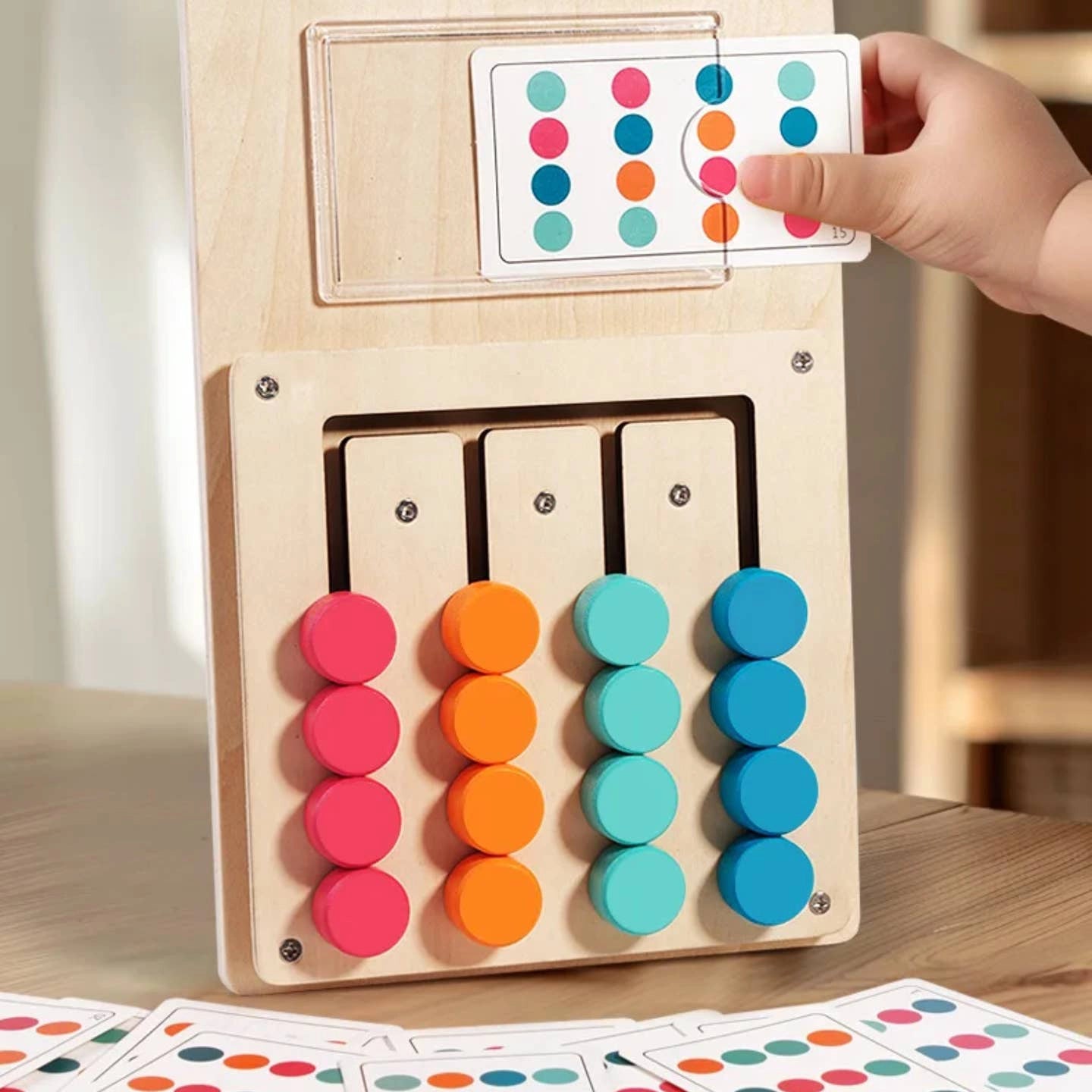 Hicooo® | Wooden Color Shape Matching Board Toy
