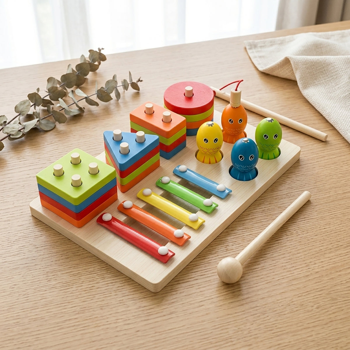 Hicooo® | Wooden Activity Board