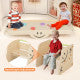 Montessori Wooden Climbing Triangle & Seesaw Set