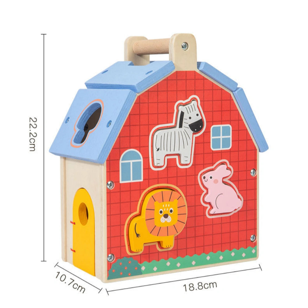 Montessori Animal Puzzle Blocks for Kids