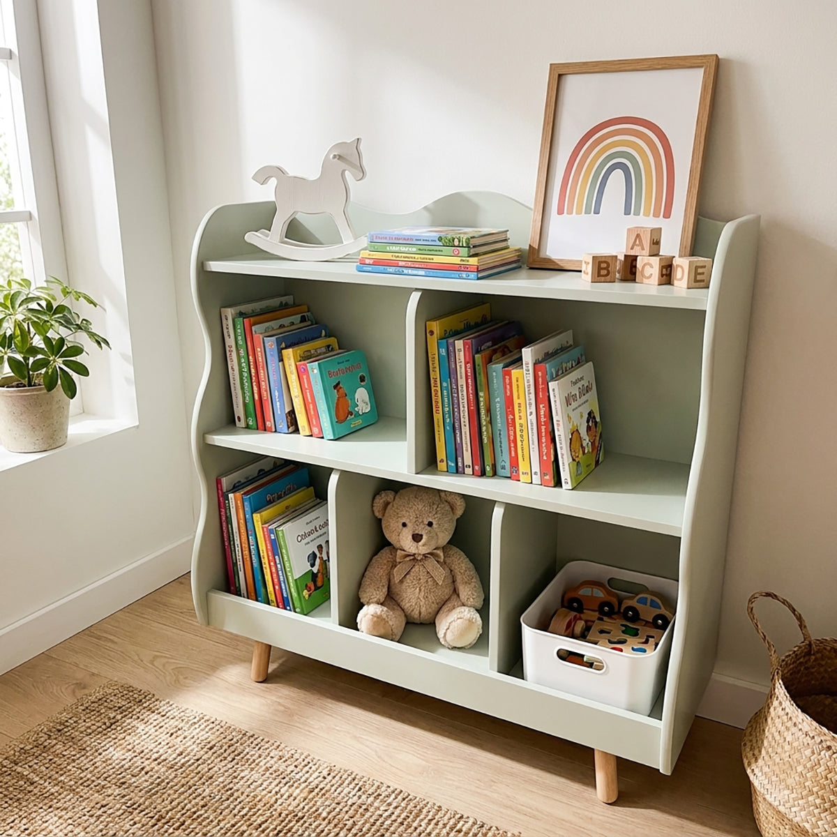 Montessori Toddler Bookshelf