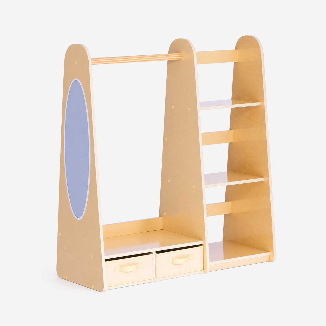 Kids Wardrobe with Mirror