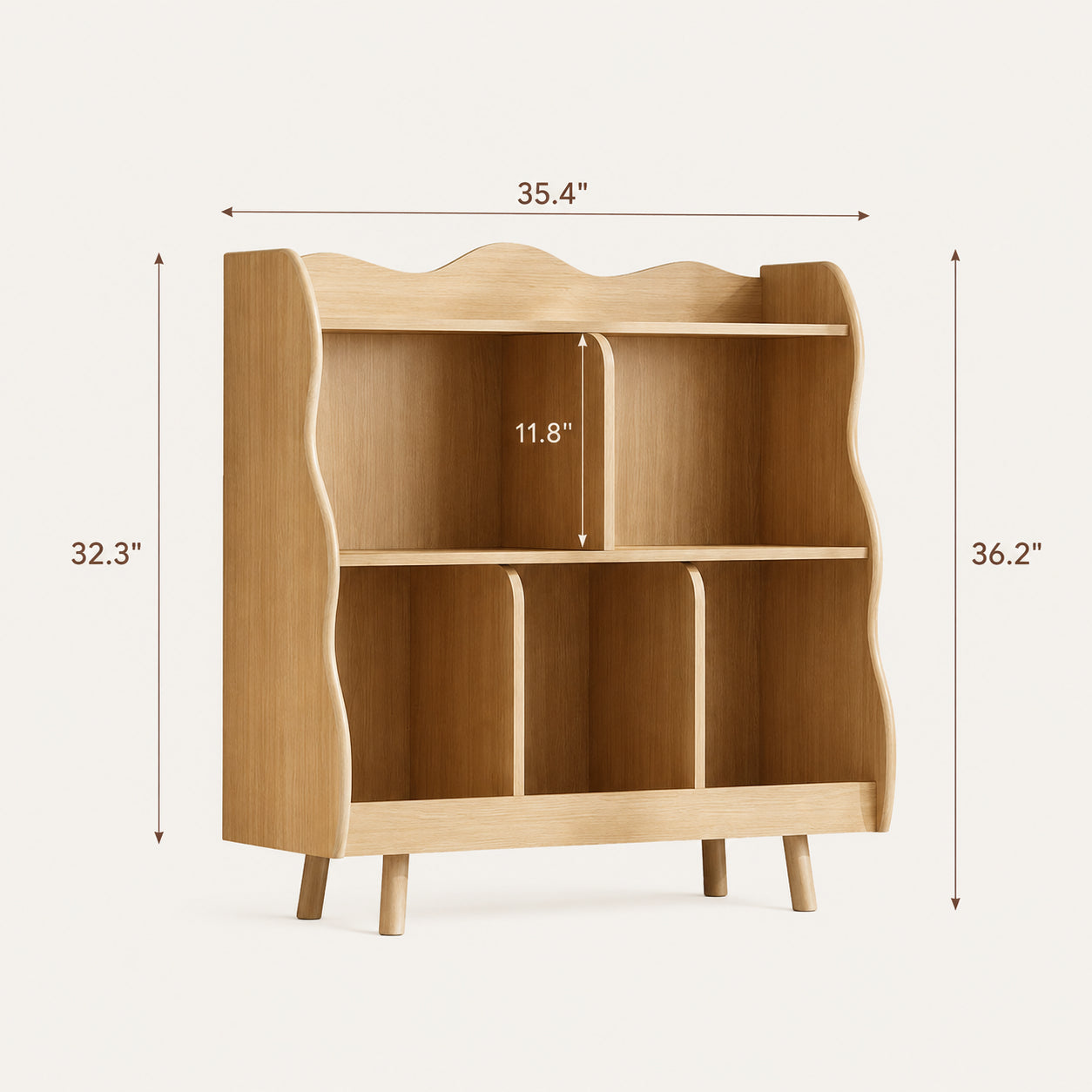 Montessori Toddler Bookshelf