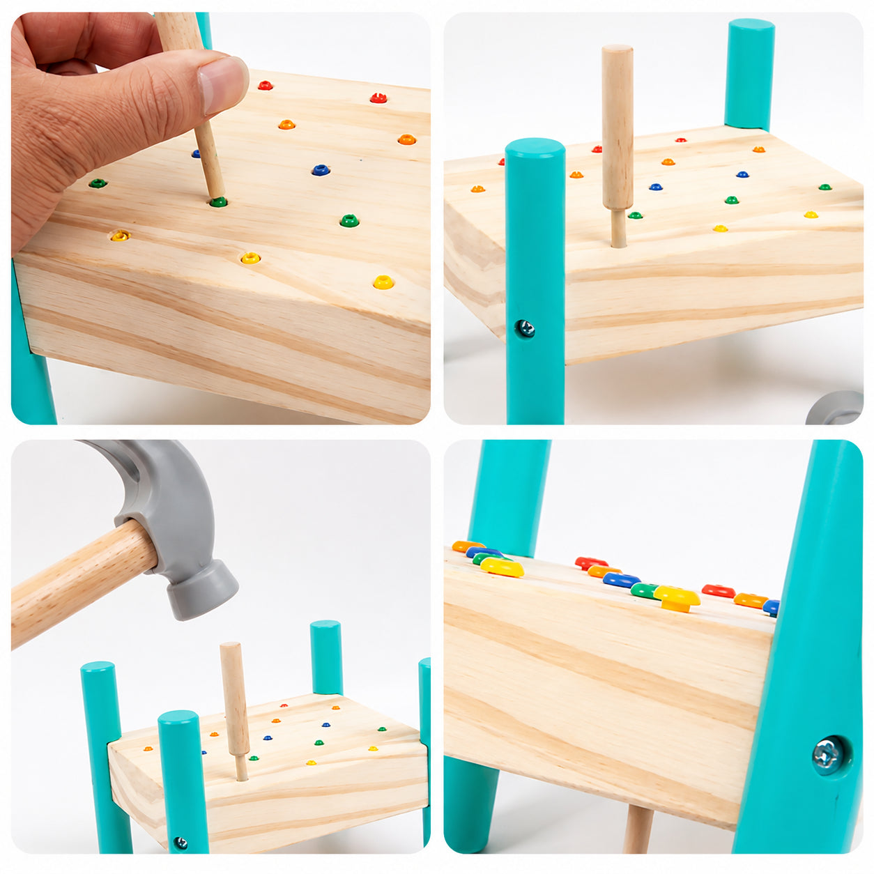 Hicooo® | Wooden Baby Workbench