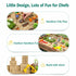 Infographic showing three play modes for elevated wooden sandbox — sandbox city play, outdoor sandbox fun, and build with sand using toy excavator