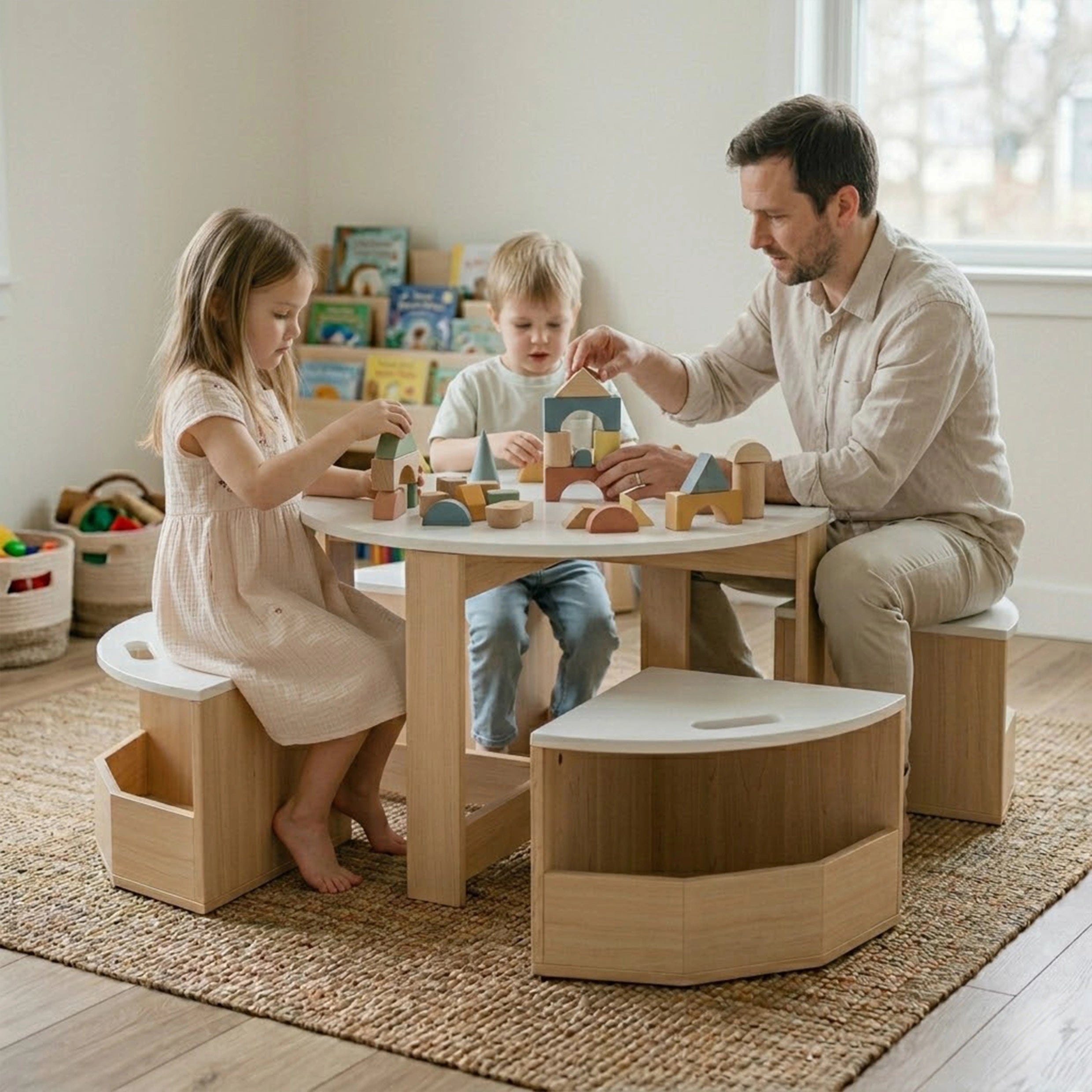 Children's tables and chairs