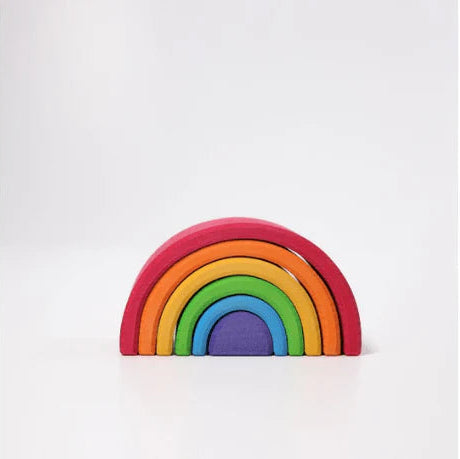 Medium Wooden Rainbow Tunnel & Stacking Arches