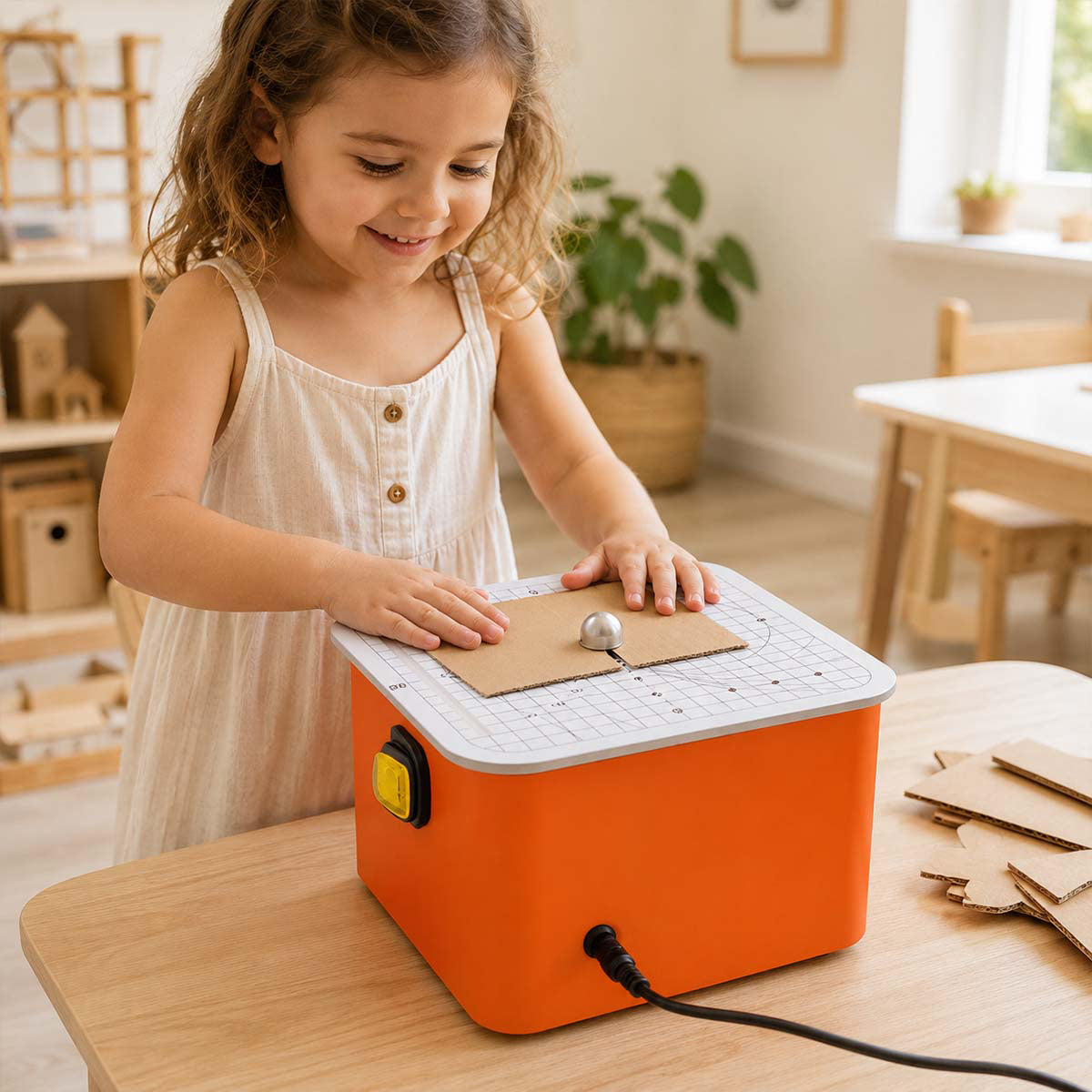 Cardboard Cutting Machine for Children