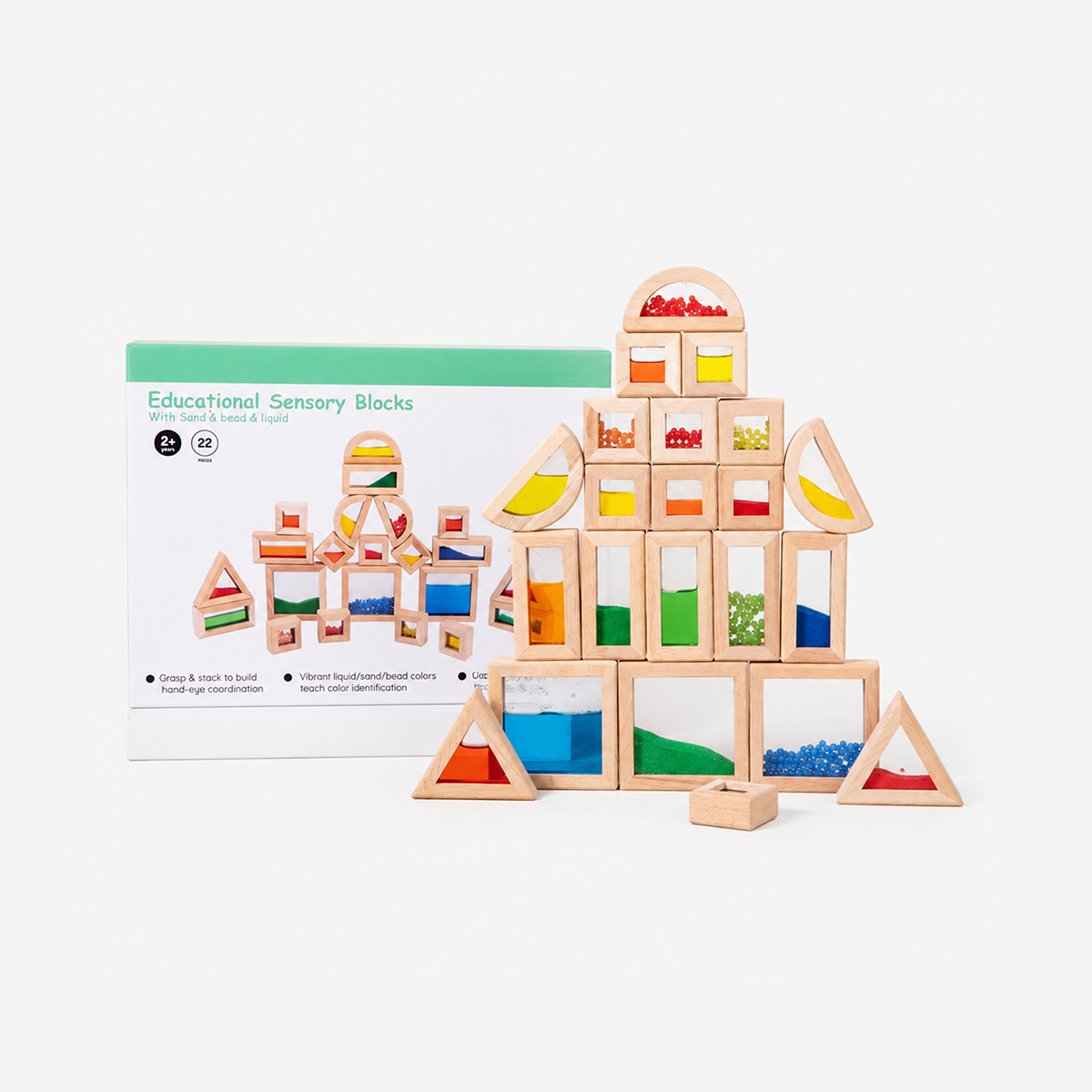 Hicooo® | Sensory Rainbow Blocks