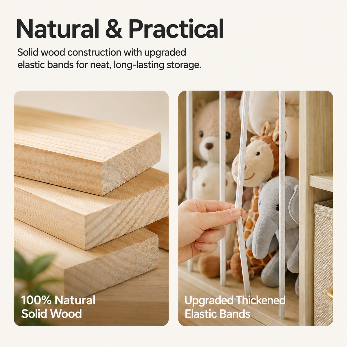 Hicooo® | Montessori Toddler Toy Storage
