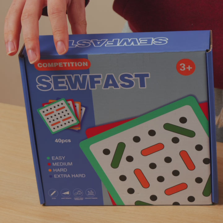Hexagon Lacing Game