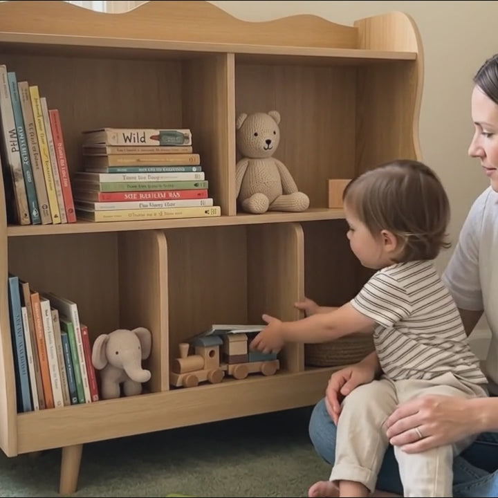 Montessori Toddler Bookshelf