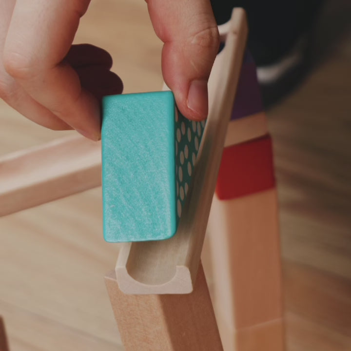 Hicooo® | Wooden Marble Run Set