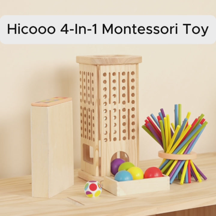Hicooo® | 4-in-1 Board Game