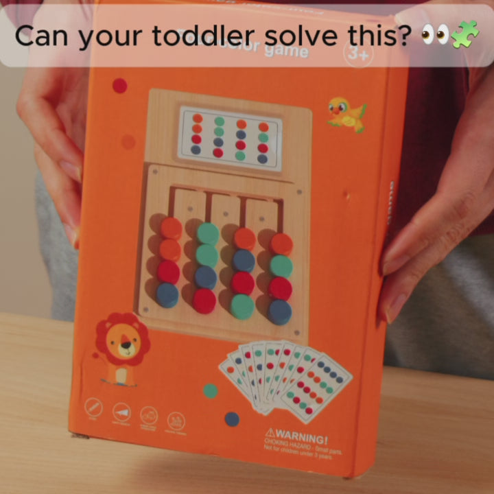 Hicooo® | Wooden Color Shape Matching Board Toy
