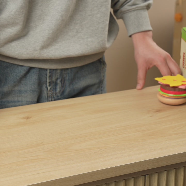 Hicooo® | Wooden Hamburger Food Set