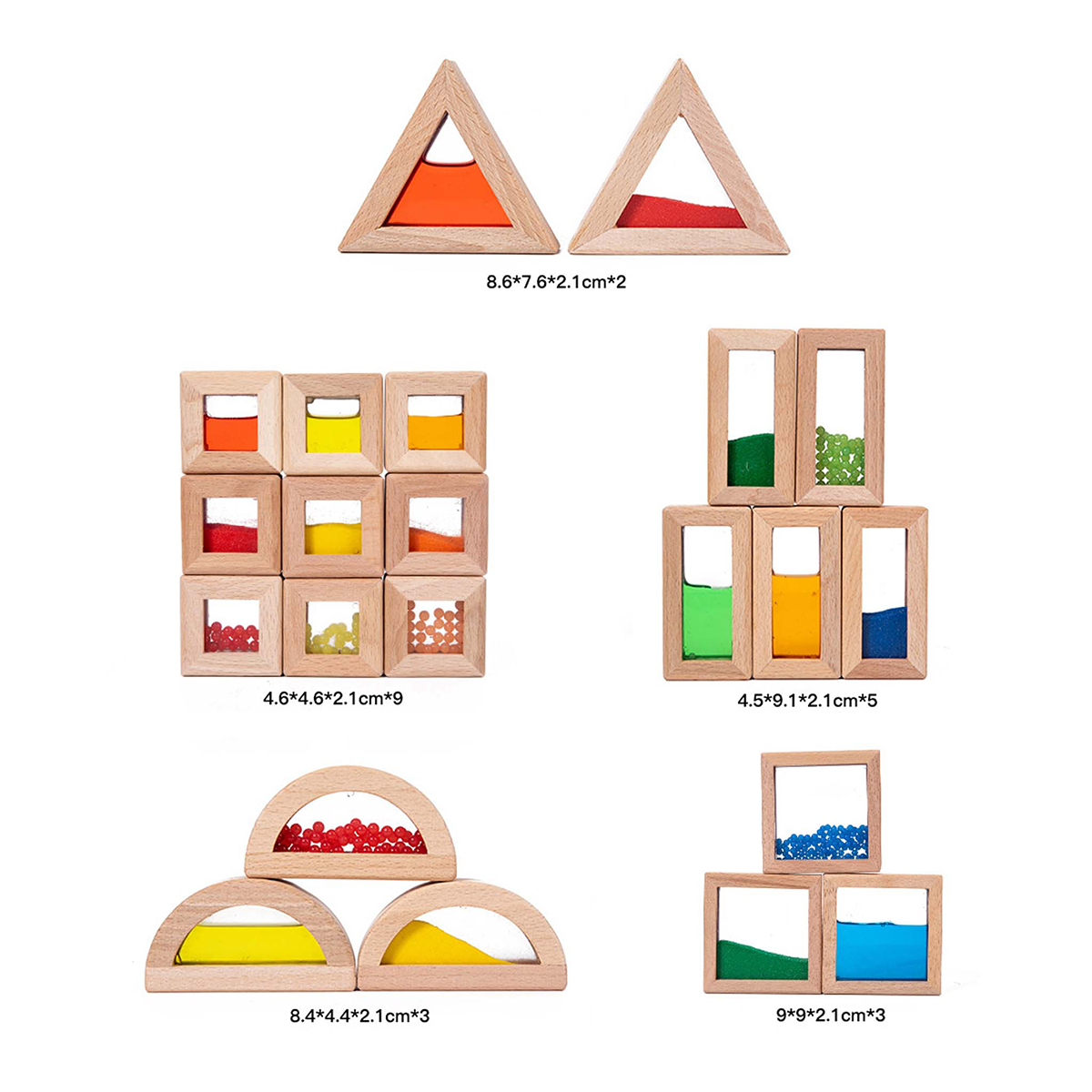Hicooo® | Sensory Rainbow Blocks