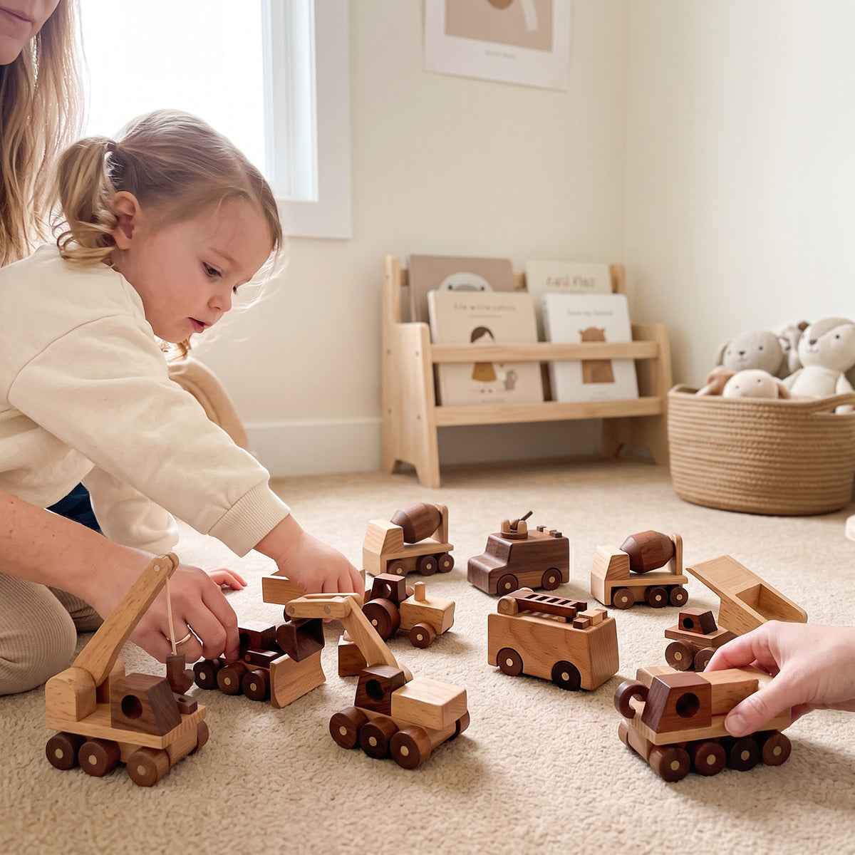 Wooden Construction Vehicles