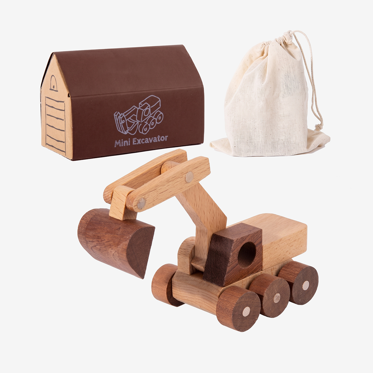 Wooden Construction Vehicles