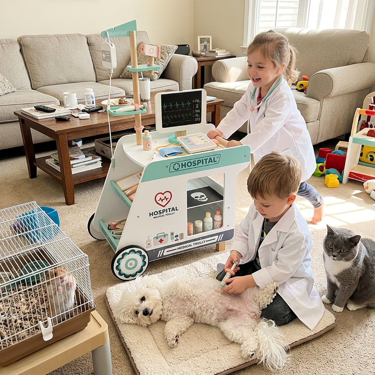 Hicooo® | Wooden Pretend Play Doctor Playset