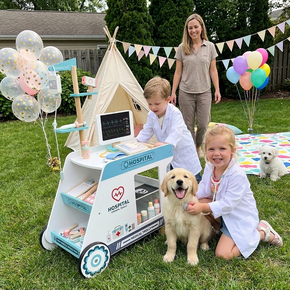 Hicooo® | Wooden Pretend Play Doctor Playset