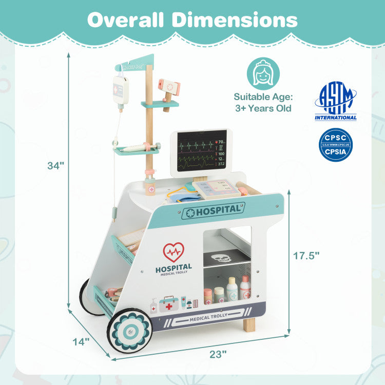 Hicooo® | Wooden Pretend Play Doctor Playset
