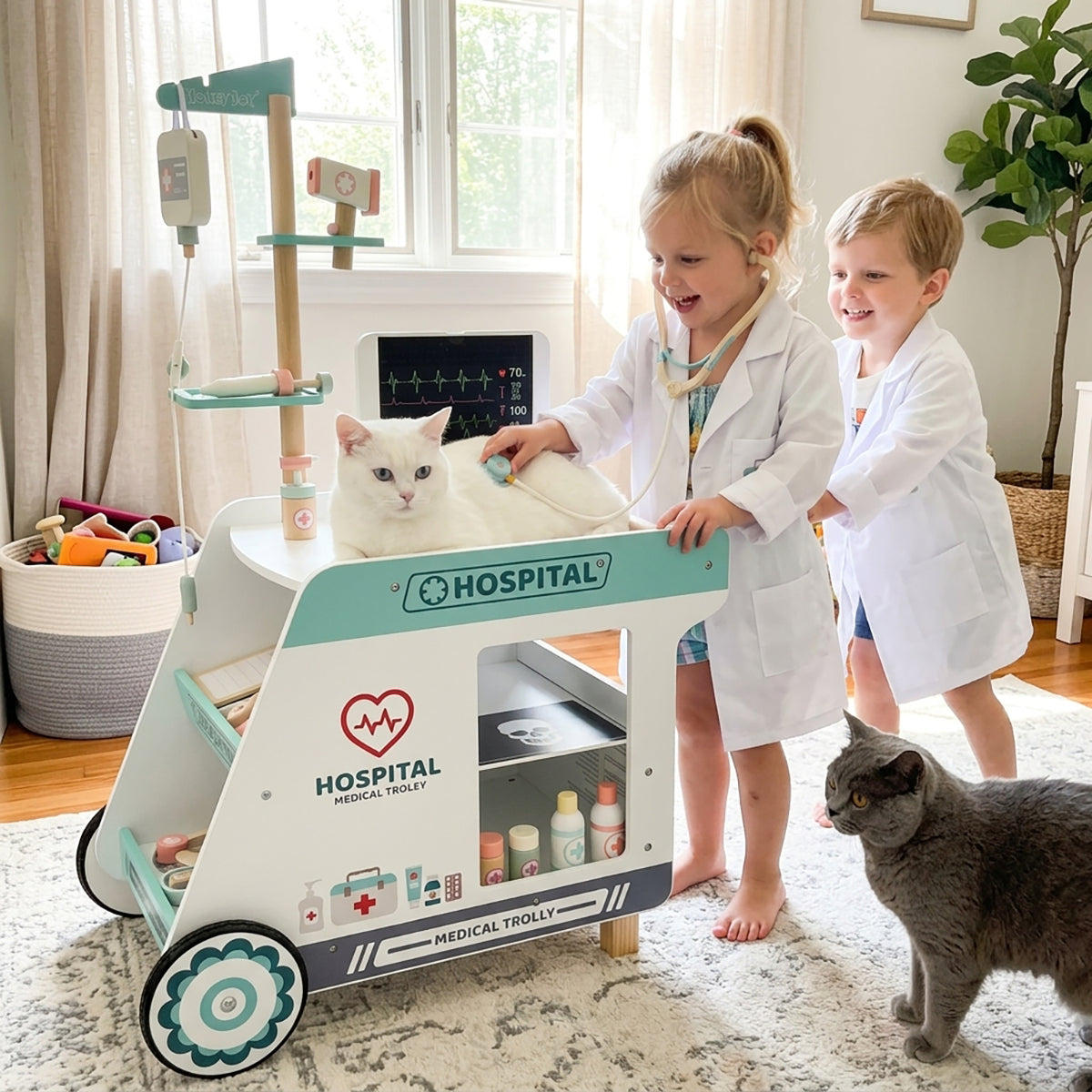 Hicooo® | Wooden Pretend Play Doctor Playset