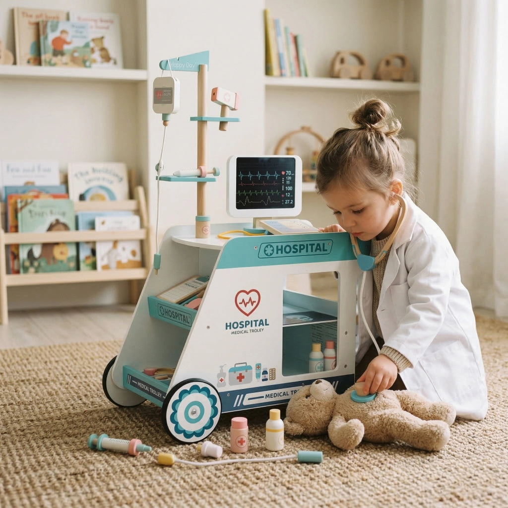 Hicooo® | Wooden Pretend Play Doctor Playset