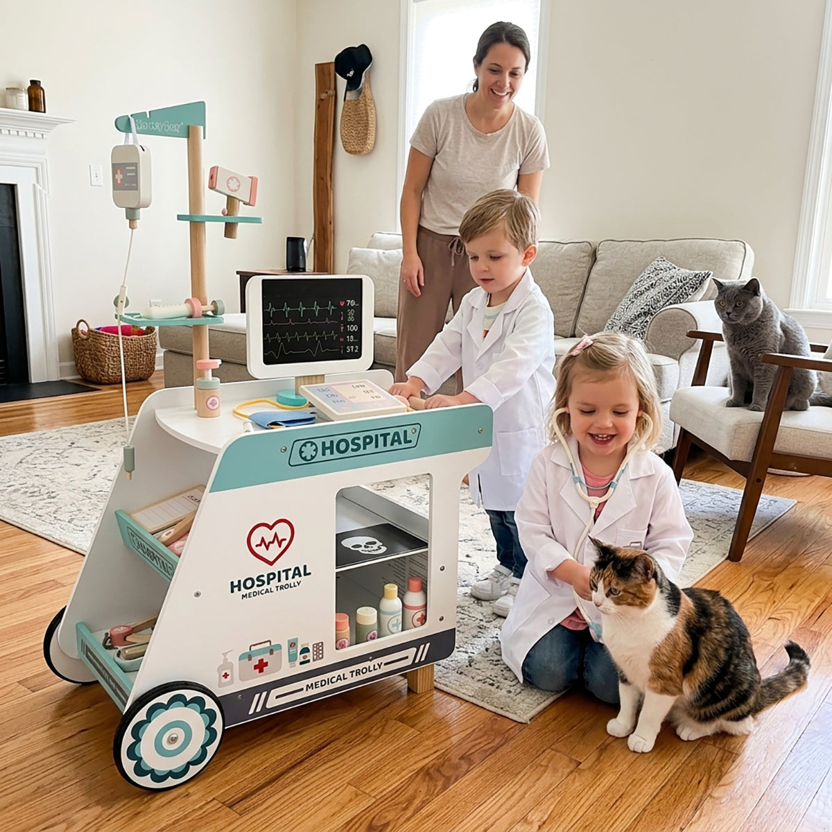 Hicooo® | Wooden Pretend Play Doctor Playset
