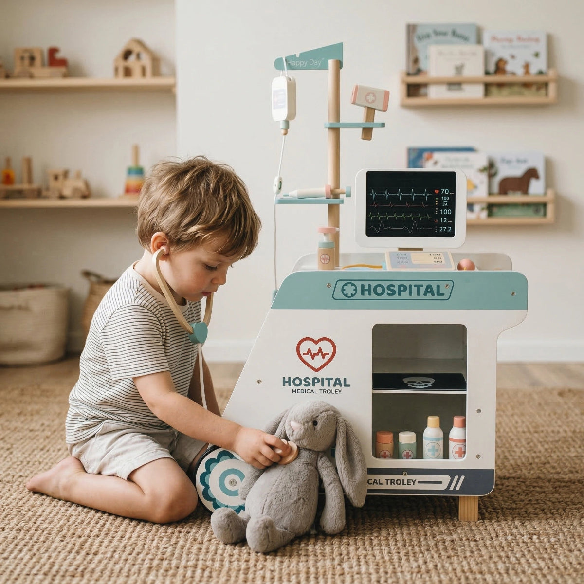 Hicooo® | Wooden Pretend Play Doctor Playset
