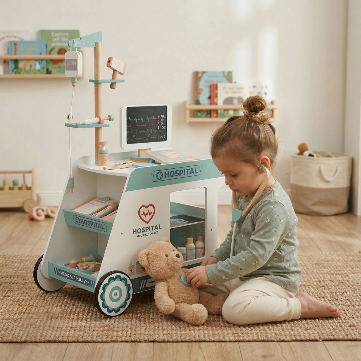 Hicooo® | Wooden Pretend Play Doctor Playset