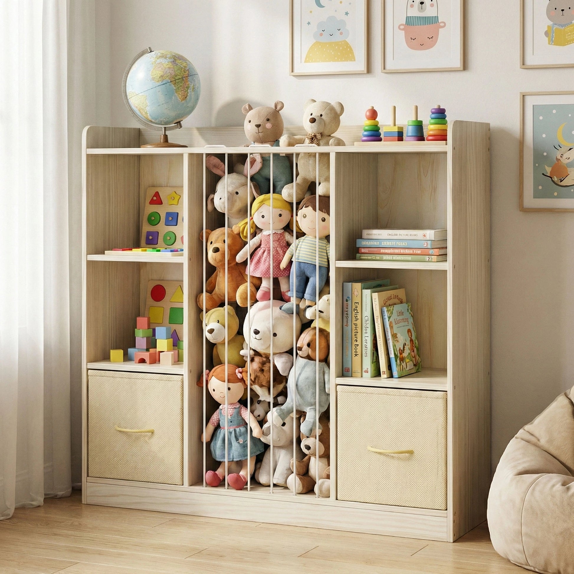 Hicooo®｜ Montessori Toddler Toy Storage